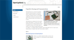Desktop Screenshot of opencapsense.org